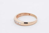0.21cttw Diamond Ring In 14k Yellow Gold 3.6 Grams Size 12 Eb0426lrxsa