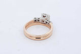 0.98cttw Diamond Ring In 14k Yellow Gold 3.8 Grams Size 5.25 Eb0126lpxzde