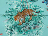 Hermès Equateur 90cm Scarf In Multicolor Washed Silk Twill Fw1026lxzdu