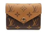 Louis Vuitton Monogram Reverse Canvas Victorine Wallet Eb0726orxde