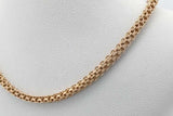 18k Yellow Gold Chain Necklace 12.4 Grams 18 Inch Eb0926cxzsa