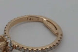 2.46cttw Diamond Ring In 14k Yellow Gold 3 Grams Size 2.5 Eb1026oxxzsa
