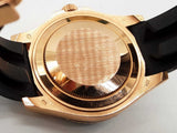 Rolex 268655 37 Yacht Master 18k Rg Black Dial Oysterflex Watch Do0125lsxzxde