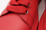 Alexander Mcqueen Oversized Red Leather Sneakers Size 42 Eb0626lxzsa