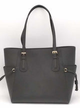 Michael Kors Voyager Large Saffiano Black Handbag Aa1026izsa