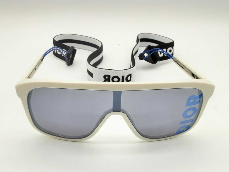 Christian Dior Diorfast M1i Shield White Blue Sunglasses Do0125oozde