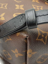 Louis Vuitton Montsouris Pm Backpack In Monogram Coated Canvas & Black Leather Fw0726lxzxdu