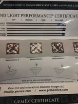 0.55ctw Princess Cut Diamond Ring In 14k Rose Gold & 14k Rose Gold Wedding Band 4.8 Grams Size 6.25 Eb0625lxxzsa
