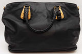 Prada Black Leather Phenix Tote Bag Eb1026lerde