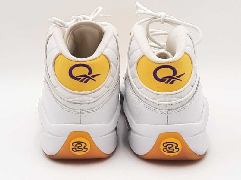 Reebok Fx4278 Question Mid "Yellow Toe" Size 14 Aa0825ozsa