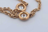 Diamond Hamsa Pendant Necklace In 18k Yellow Gold 8.2 Grams 18 Inch Eb0326crxdu