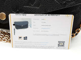 Louis Vuitton Black Monogram Pochette Felicie Handbag Sd0726rzxde