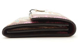 Salvatore Ferragamo Floral Exotic Gancini Color Block Wallet Lh1024orxde