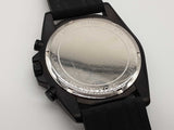 Michael Kors Mk8377 45 Jetmaster Chronograph Black Steel Quartz Watch Do0925oxde