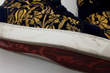 Christian Louboutin Louis Orlato Blue Velvet Sneakers Size 43.5 Eb0726lrxde