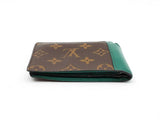Louis Vuitton Multiple Wallet In Monogram Macassar Canvas & Leather Fw0626lcrdu