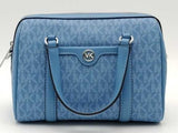 Michael Kors Small Travel Duffle Crossbody Bag South Pacific Blue Aa1026orsa