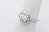 1.25ctw Diamond Ring In 18k White Gold 4.2 Grams Size 6.5 Eb0126orxzsa