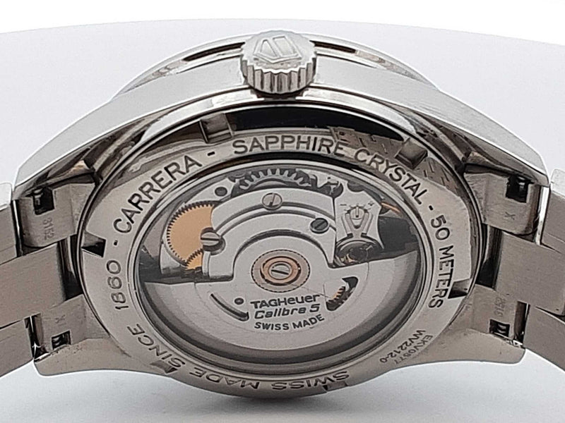 Tag Heuer Carrera Diamond & Stainless Steel 36mm Watch Fw0425lrzxdu