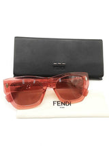 Fendi Pink Acetate Sunglasses Fe40100i Eb0826erdu