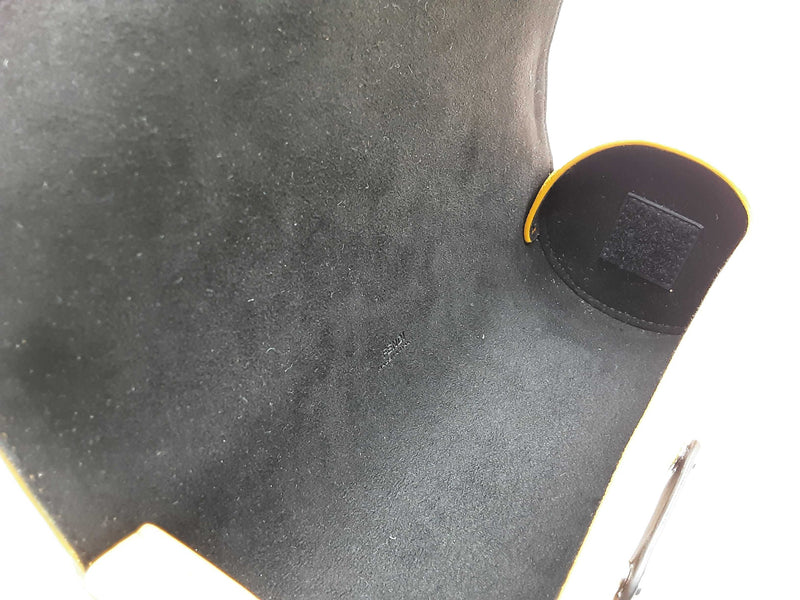 Fendi Yellow Leather Watch Bracelet Case Do0325opxzde