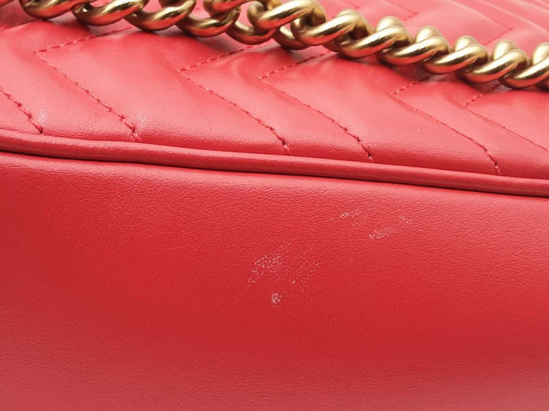 Gucci Calfskin Matelasse Gg Marmont Hs0724pxzsa