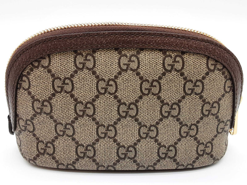 Gucci 625550 Ophidia Gg Supreme Green Red Web Cosmetic Bag Do0325wwxde