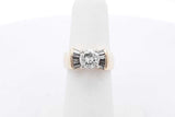 1.24cttw Diamond Ring In 14k Yellow Gold 5.8 Grams Size 5 Eb0826ssxsa