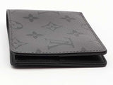 Louis Vuitton Monogram Eclipse Wallet Gray Aa0729ozxsa
