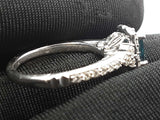 Enchanted Disney Cinderella's Engagement Ring In 14k White Gold 3.5 Grams Size 4 Fw0626oezdu