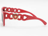 Versace Ve4409 Red Sunglasses With Case Aa0926izsa