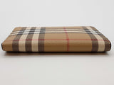 Burberry Tan Check Coated Canvas Passport Holder Do1125lorde
