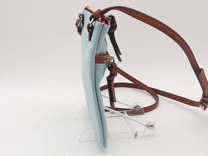 Dooney & Bourke Double Zip Nylon Crossbody Bag Blue Aa0925lrsa