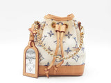 Louis Vuitton 2way Nano Noé In Beige & Multicolor Monogram Jacquard Fw0426sxzdu