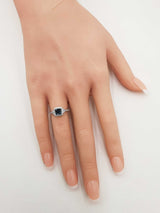 Enchanted Disney Cinderella's Engagement Ring In 14k White Gold 3.5 Grams Size 4 Fw0626oezdu