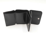 Balenciaga Cash Mini Wallet In Dark Gray Crinkled Calfskin Fw0926lzxdu