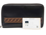 Fendi Ff Logo Zip Around Wallet Long Aa0826sxsa