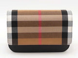 Burberry Madison Check And Leather Crossbody Sd0525orzsa