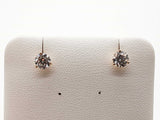 1.02 Cttw Lab Grown Diamonds 14k Yg 0.8g Screw Back Stud Earrings Do0726orxde