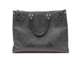 Louis Vuitton Onthego Gm Tote In Black Monogram Empreinte Leather Fw0825crxdu