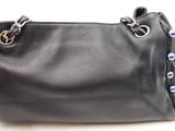 Chanel Pearl Obsession Tote Bag In Black Lambskin Fw0925lezxdu