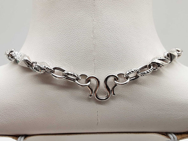 0.95 Platinum 42.3g Chain Necklace 24 In Do0824lwzxde