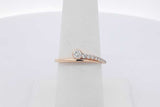 0.22cttw Diamond Ring In 14k Yellow Gold 2.1 Grams Size 7 Eb0726lorsa