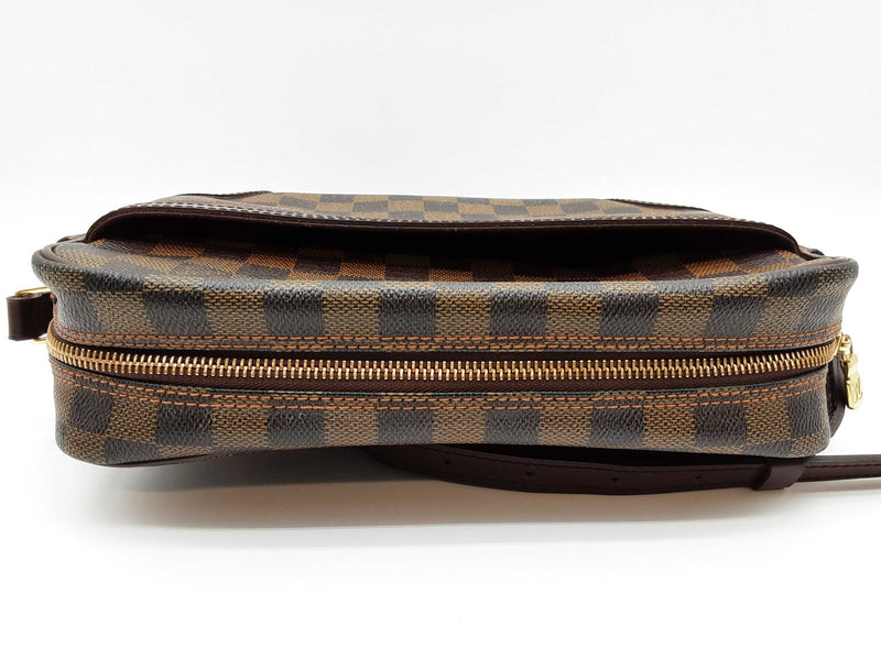 Louis Vuitton Trocadero Brown Damier Ebene Crossbody Bag Do0425crxde