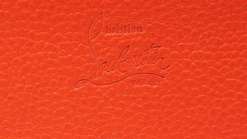 Christian Louboutin Neon Orange Leather Loubila Chain Shoulder Bag Eb1125oxzdu