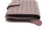 Bottega Venetta Intrecciato Leather Wallet Eb0526lxzde