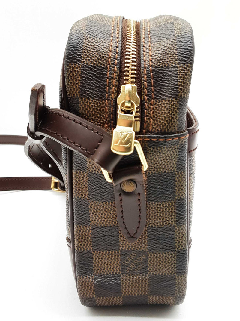 Louis Vuitton Trocadero Brown Damier Ebene Crossbody Bag Do0425crxde