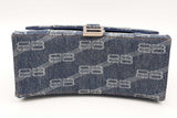 Balenciaga Denim Hourglass Top Handle Bag Eb0126rxzsa