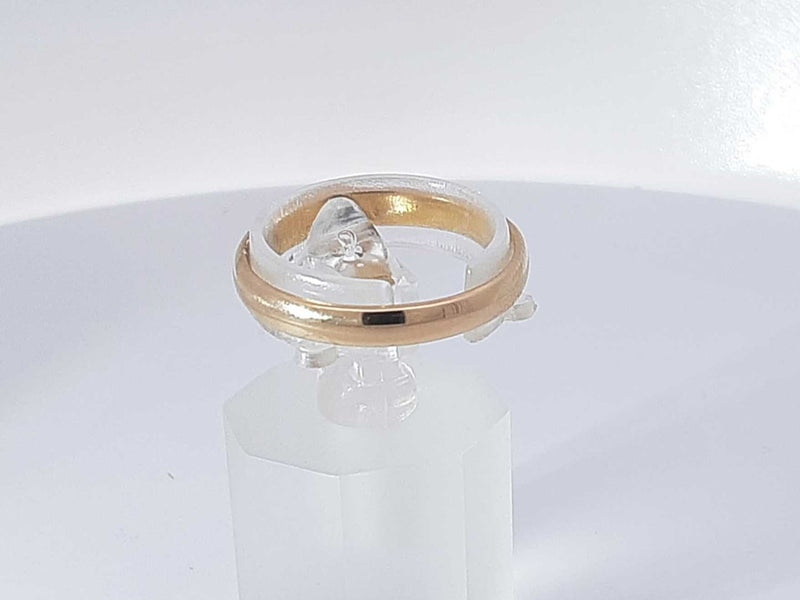 14k Yellow Gold 1.9 Grams Wedding Band Size 8 Aa0925ersa
