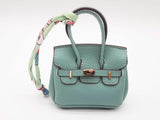 Blue Teal Mini Bag Charm Do0725ide